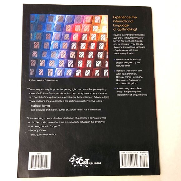 Preowned Quilts from Europe: Projects and Inspiration Paperback – 2000 - Picture 2 of 3